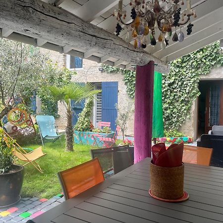 Ferienwohnung Art De Vivre En Couleurs Malleval Exterior foto