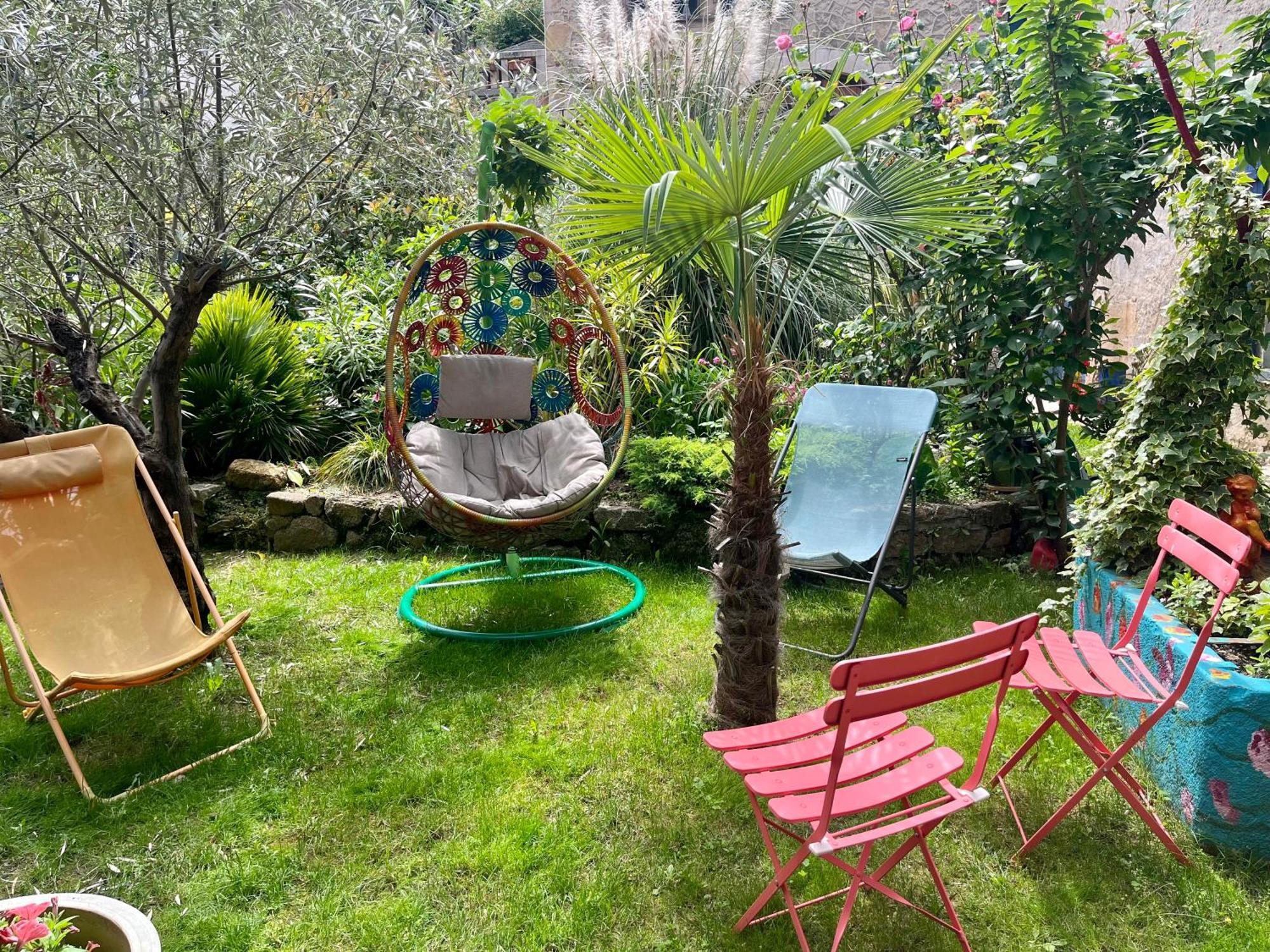 Ferienwohnung Art De Vivre En Couleurs Malleval Exterior foto