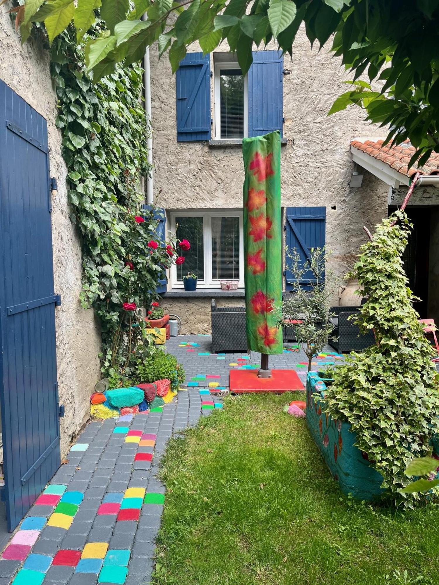 Ferienwohnung Art De Vivre En Couleurs Malleval Exterior foto